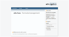 Desktop Screenshot of alfa-system.de